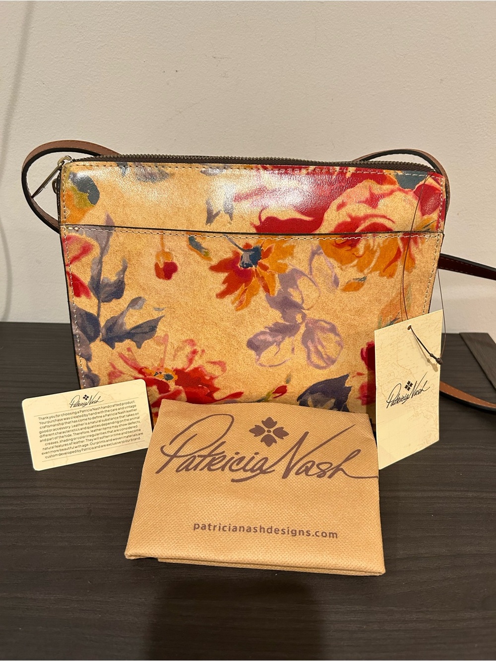 Patricia Nash Vallata Crossbody Bag NWT